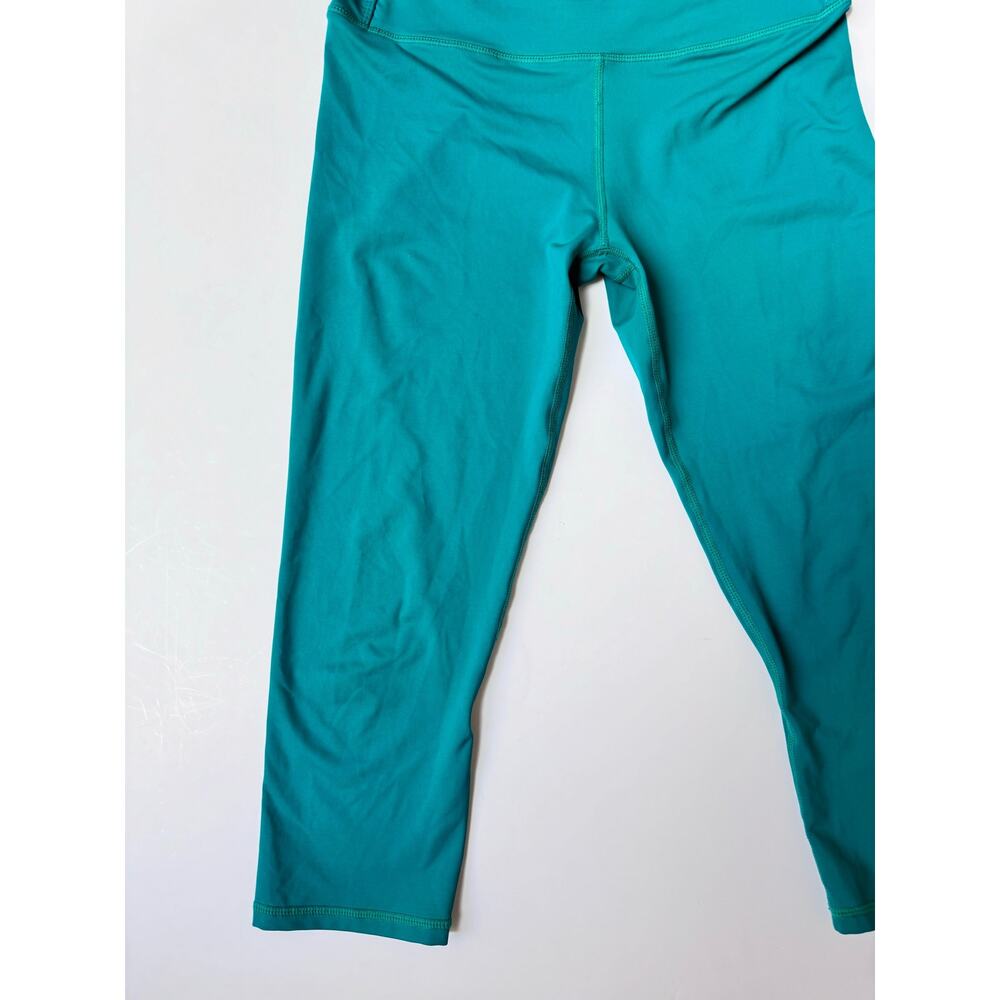 Fabletics Laurel Green Gia Powerlite Mid Rise Crop Leggings XS - Picture 4 of 11